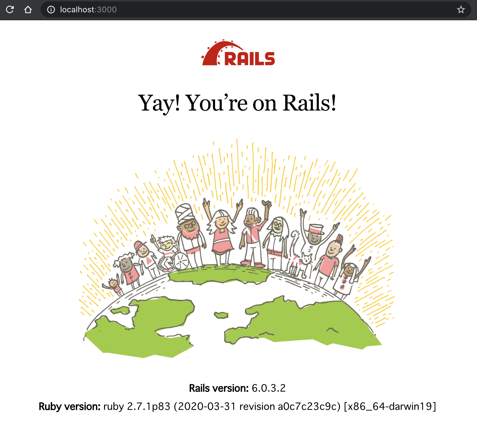 You&rsquo;re on Rails!