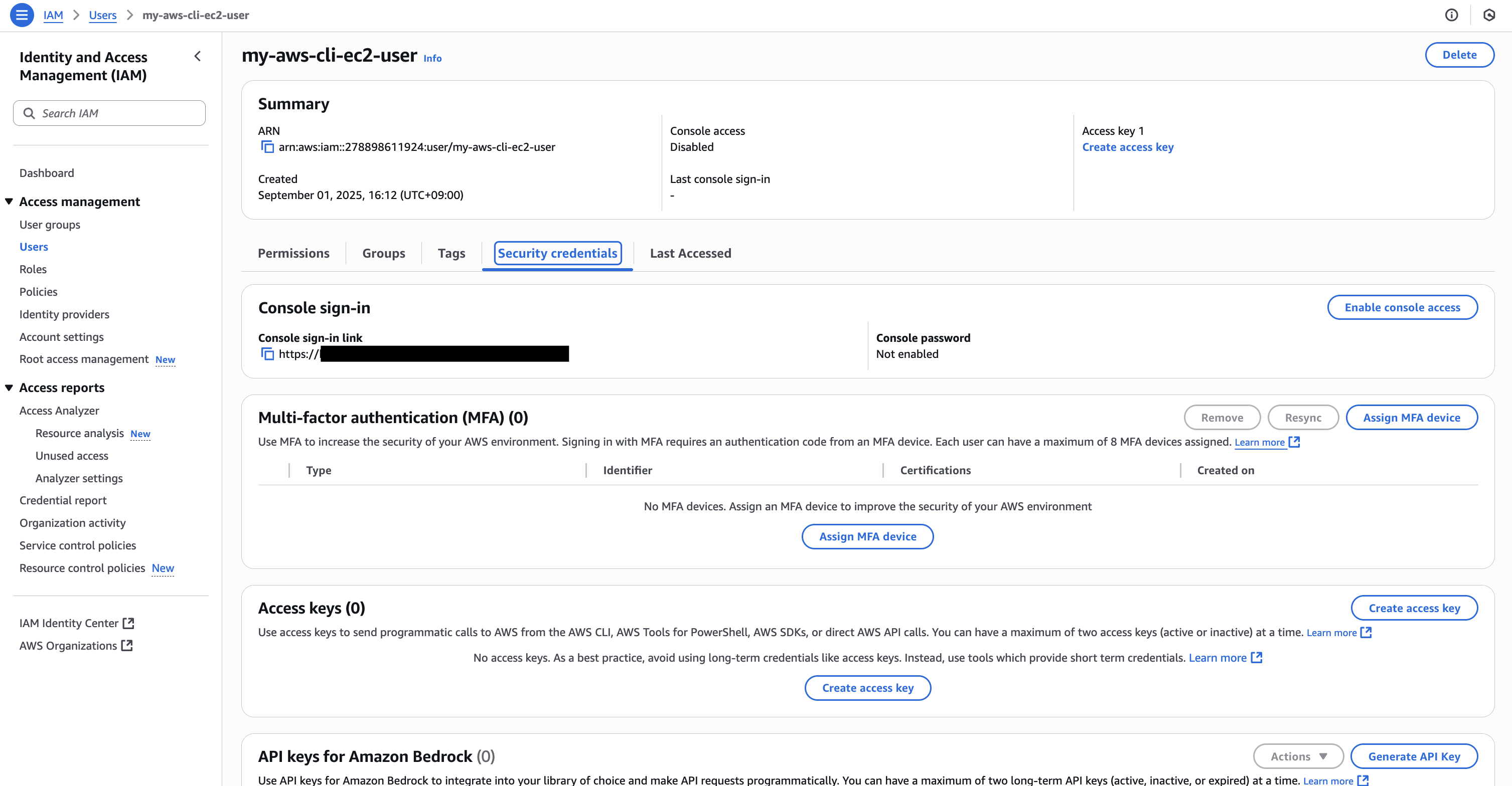AWS Console 5