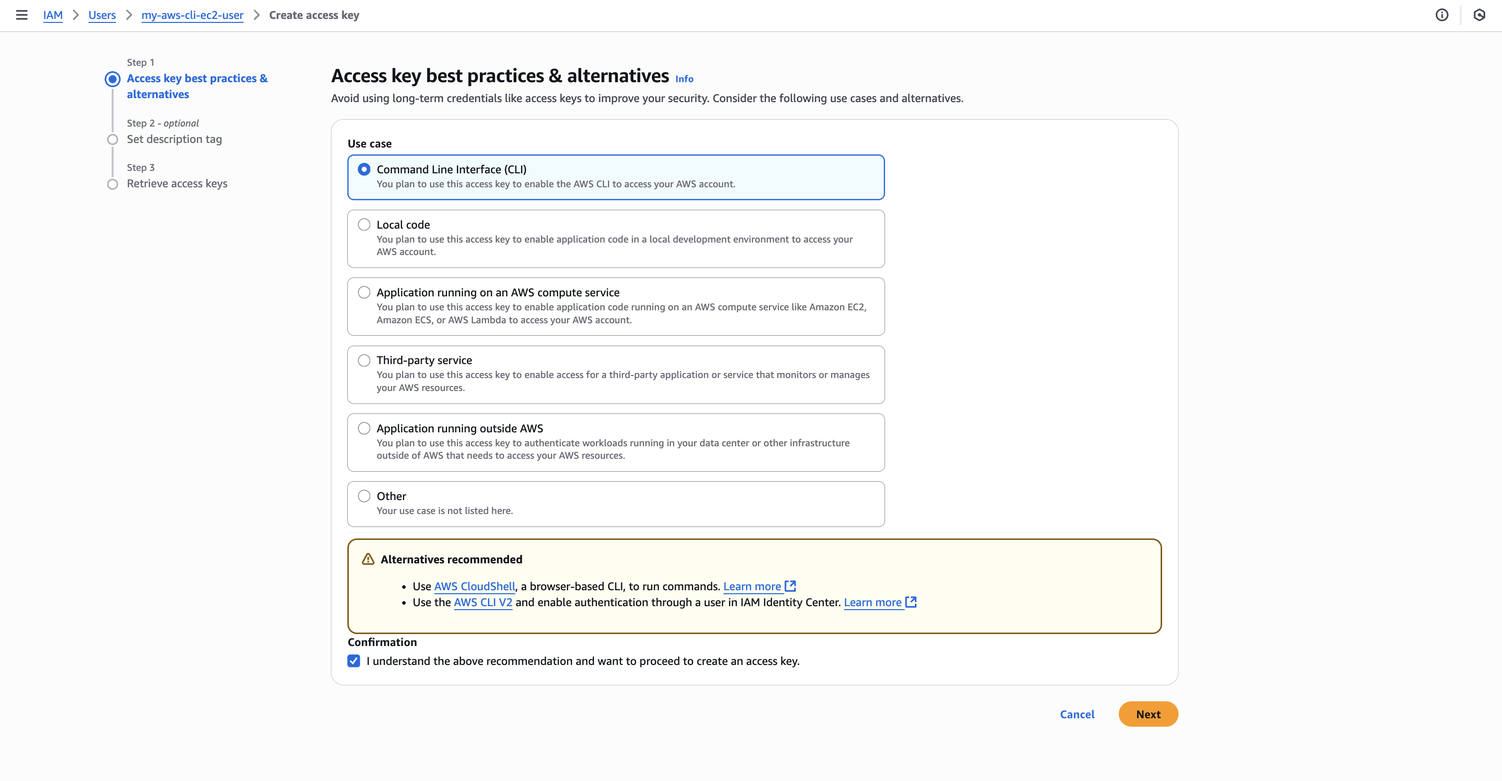AWS Console 6