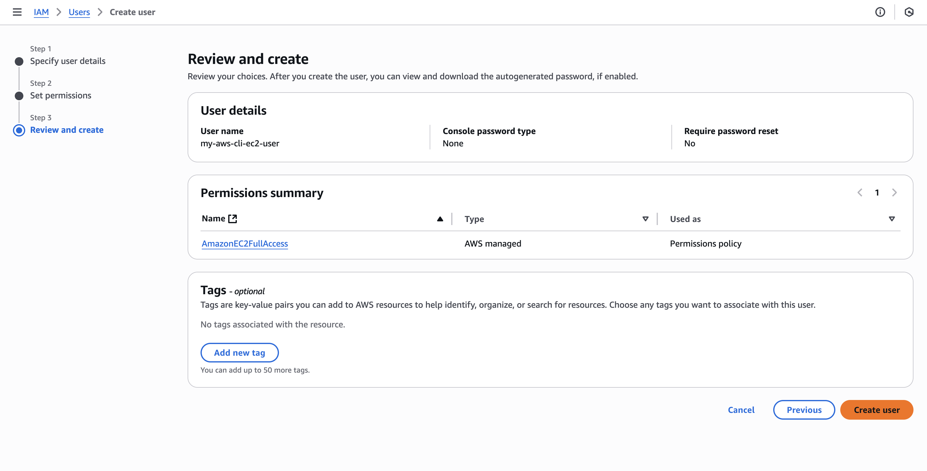 AWS Console 4